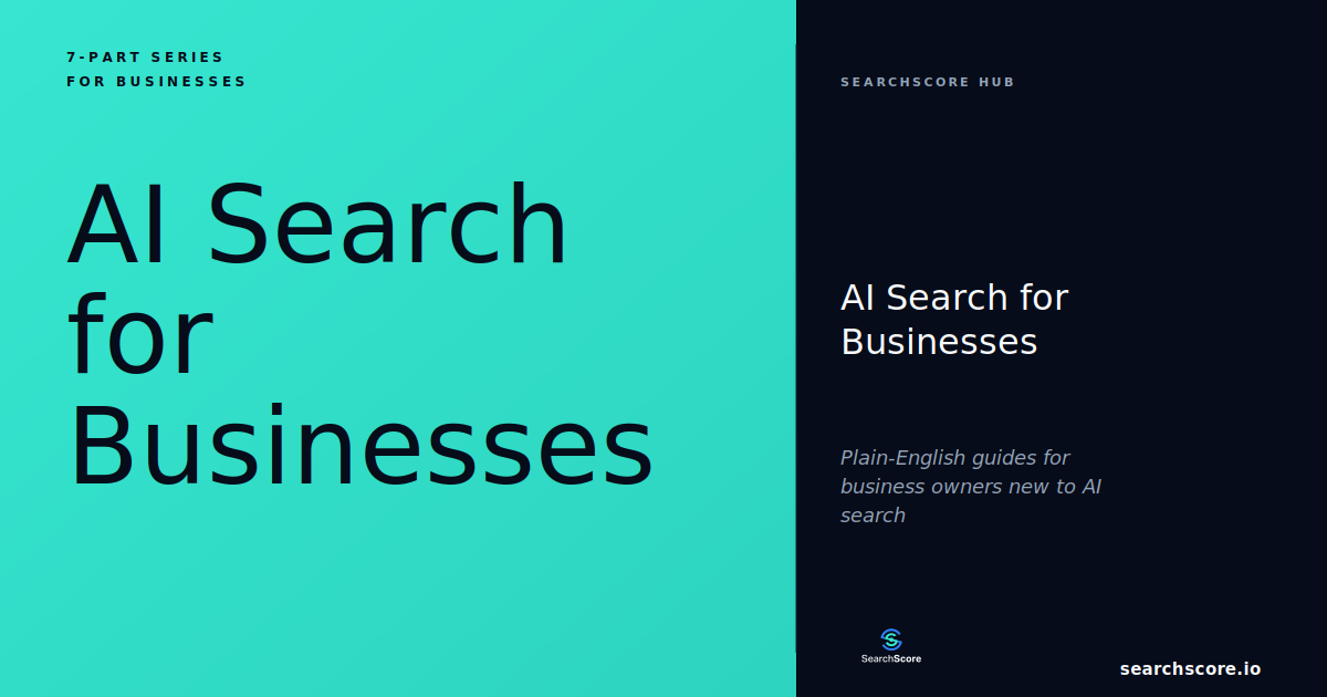 Search For Less Can AI Search Engines Find Your Business? | SearchScore